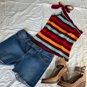 Asymmetrical y2k top